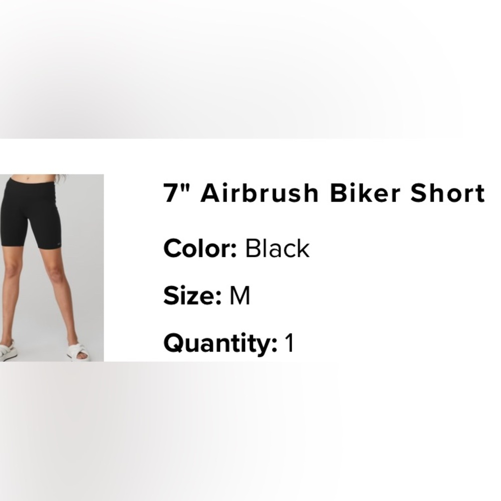 Alo biker shorts